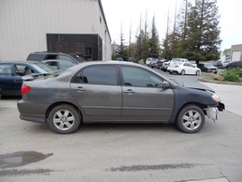 2005 TOYOTA COROLLA S GRAY 1.8L AT Z17693